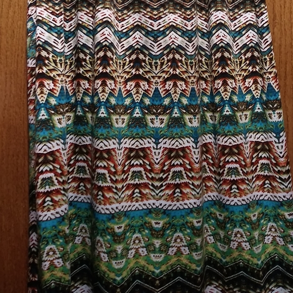 BEAUTIFUL AND COLORFUL MAXI SKIRT by ALYX Size 1x - Picture 5 of 8